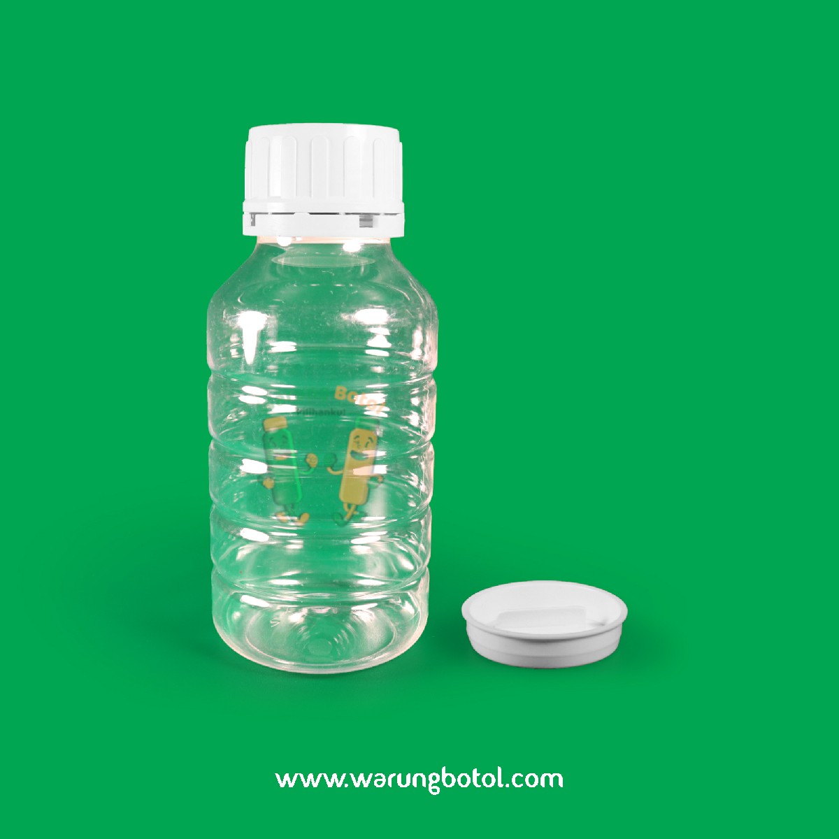 distributor jual botol palastik murah dan unik 500ml untuk kopi jus, minuman, susu soda boba terdekat di bandung jakarta bekasi bogor